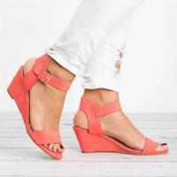 mujeres tacones cuña sandalias zapatos de verano - details 2