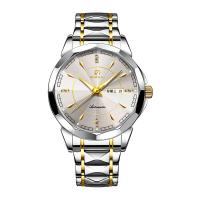 Diamantes diamantes diamantes diamantes fondo transparente luminoso doble calendario correa de acero reloj no mecánico - details 0