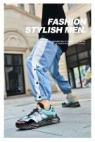 2024 Zapatos deportivos para correr de diseñador para hombre, parte inferior gruesa, cojín de aire, goma, verano - details 11
