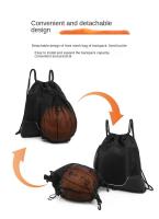 Cuerda de mochila, mochila deportiva, puede almacenar baloncesto, fútbol, adecuado para deportes al aire libre, fitness, Senderismo - details 9