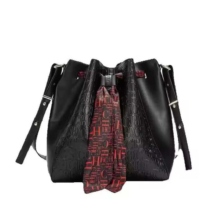 Mochila de Lujo Leten Diseño Paisley de Moda Liner de Cuero Exterior de PVC/Vinilo - 1
