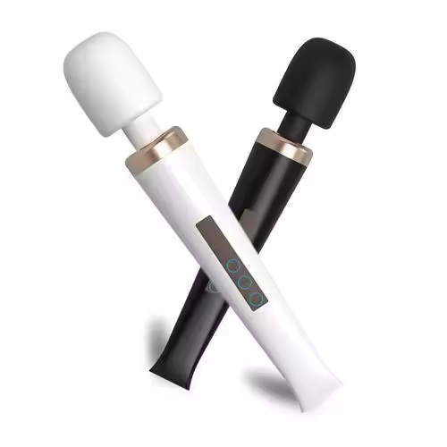 Maseadores corporales de varilla mágica AV enorme punto G potente vibrador del clítoris estimulador del clítoris dildos de cabeza grande vibradores juguetes sexuales para mujer - 1