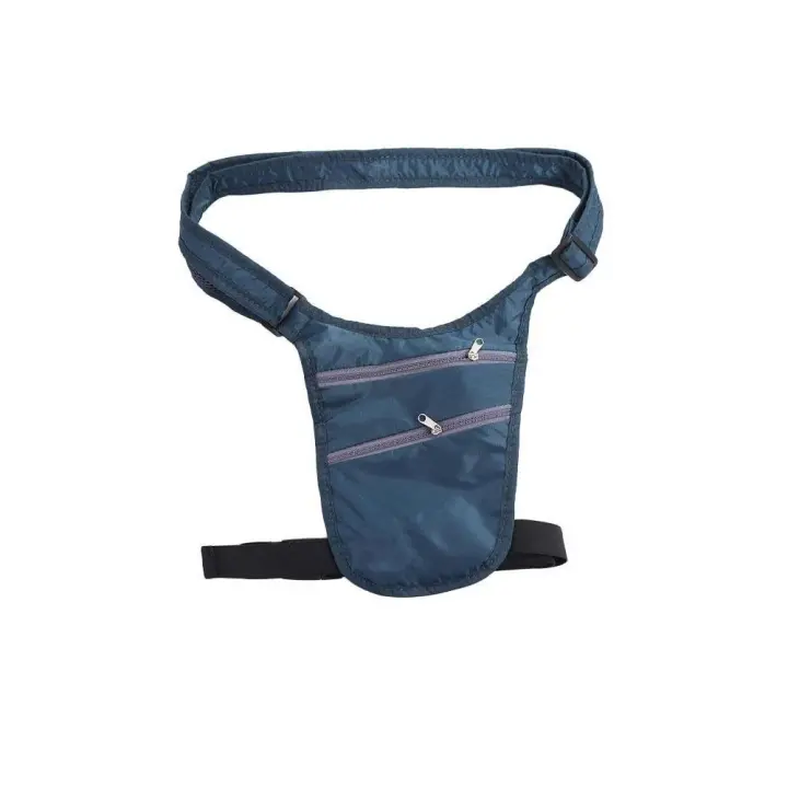 Riñoneras de viaje invisibles ocultas, bolsa de seguridad de gran capacidad, riñoneras de viaje invisibles, riñoneras ocultas informales portátiles - 1