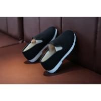 Zapatos de tela Retro Vintage para niños, mocasines casuales tradicionales de estilo chino para actuaciones, vacaciones étnicas suaves - details 14