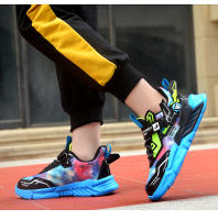 Zapatillas de correr de marca para niños y niñas, zapatos de baloncesto transpirables, zapatillas deportivas de suela gruesa antideslizantes - details 18