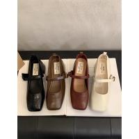 Francés retro cabeza cuadrada boca poco profunda solo zapatos femeninos 2025 tacón medio tarde noche temperamento hadas tacón grueso Mary Jane pequeños zapatos de cuero - details 6