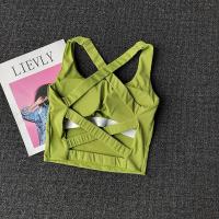 Sujetador deportivo con tiras cruzadas para mujer, Sujetador deportivo sin costuras de alto impacto, Top Sexy para Yoga y Fitness, ropa interior deportiva, sujetador de realce, Top deportivo para mujer - details 11