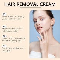 Crema corporal facial, limpieza hidratante de las axilas, crema depilatoria suave y no irritante para la piel - details 9