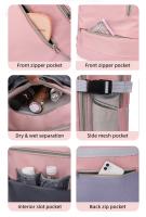 Mochila de negocios impermeable para hombre y mujer, bolsa de viaje expandible para portátil, gran capacidad, 15,6, bandolera para mujer, gran capacidad, ligera, multiusos, mochila de equipaje, viaje corto - details 4