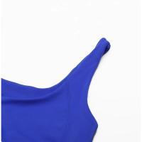 Sujetador deportivo cómodo y agradable para la piel con almohadilla para el pecho, camiseta sin mangas para mujer, gimnasio, Fitness, correr, Yoga, chaleco elástico, ropa interior para mujer - details 27