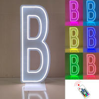Sinistro Iluminado de Alfabeto 76cm, Colorido, Regulable, Emite Color Blanco, Soporte Independiente, Iluminación de Plástico - details 3