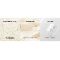 ANUA RICE ENZYME BRIGHTENING CLEANSING POWDER, Mascarilla de arroz, Ceramida, Lavado facial suave iluminador, Limpiador facial radiante para - details 12