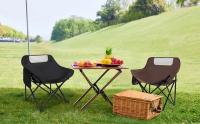 Sillas de luna para acampar al aire libre, silla plegable portátil ultraligera, pesca, jardín turístico, equipo de Picnic, pesca en la playa - details 1