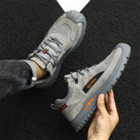Zapatos de seguridad ANTIPERFORACIONES para hombre, zapatillas de trabajo transpirables con punta de acero, antideslizantes - details 35