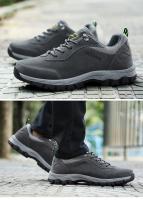 Zapatos de Senderismo de Cuero de Gamuza para Hombres Calzado de Exteriores Original - details 16