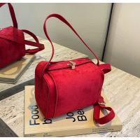 Bolso de mano rojo de Año Nuevo, bolsa cuadrada pequeña versátil de gama alta, bolso cruzado pequeño, moda de otoño e invierno, 2024 - details 11