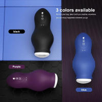 Masturbador masculino de bolsillo automático, potente masajeador de succión al vacío, mamada vibratoria, succión, Juguetes sexuales hine para hombres - details 11