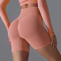 Deportes sin costuras para mujer, ciclismo, trotar, Fiess, cintura alta, Push Up, pantalones cortos de gimnasio, mallas, ropa de Yoga - details 35