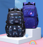 Mochilas escolares de nailon impermeables de 3 piezas para niños y adolescentes, bolsa de almuerzo, estuche para lápices - details 0