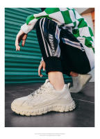 Malla transpirable resistente al desgaste zapatos casuales suela de neumático antideslizante deportes zapatillas de correr tendencia de moda zapatos de los hombres - details 0