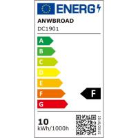 Mesa de Vestir Plegable con Espejo Blanco, 10 Bombillas LED, 5 Cajones, 2 Separadores, Organizador Móvil para Manualidades - details 9