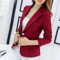 Blazer Elegante para Mujer Traje de Oficina Formal de Talla Delgada Chaqueta con Bolsillos - details 16