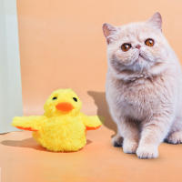 Pato flotante recargable para gatos, juguetes interactivos para gatos de interior, sin olor - details 0