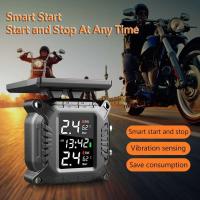 Sensores TPMS de carga Solar para motocicleta, sistema de alarma de temperatura de neumáticos para monitoreo de presión de neumáticos de motocicleta - details 2