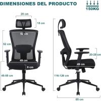 Mecanismo de Inclinación, Silla para Juegos - details 2