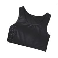 Encantador de pecho para mujer, corsé para Tomboy, chaleco Trans, hebilla lateral, Top corto, carpeta Transboy, pecho, envoltura de Tomboy, ropa interior de vendaje - details 0
