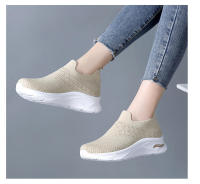 Cómodo casual con suelas suaves para mujer, calcetines de malla transpirable, zapatos deportivos ligeros de moda - details 16