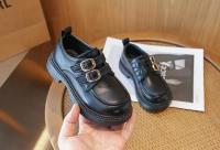 Zapatos de cuero antideslizantes para niñas, mocasines versátiles de fondo suave, estilo coreano, Britishi, otoño, 2024 - details 9