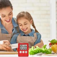 Temporizador de cocina magnético, pantalla LED Digital, alarma fuerte, minuto, segundo conteo, cuenta atrás, cuenta atrás, huevos hirviendo - details 2