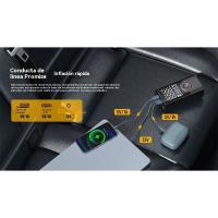 Infladores de neumáticos, compresores de aire portátiles, bombas de neumáticos sin cable, bombas de aire para coches, motos, bicicletas, balones con manómetros y luces LED - details 9