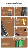 Máquina de Espresso Portátil Italiana 3-en-1 Carga Rápida Siempre Caliente - details 3