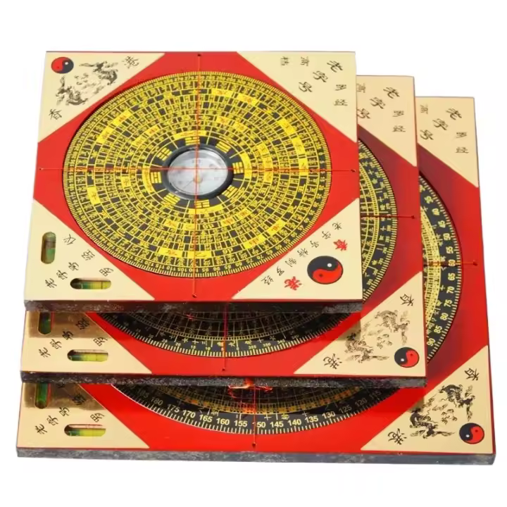 Profesional Feng Shui Hong Kong Tongsheng brújula Panel de cobre puro madera eléctrica avanzada precio bajo - 1