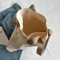 Bolso de mano de hilo de coser para mujer, bolsa de compras de lona que combina con todo, gran capacidad, a la moda - details 4