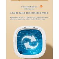 Lavadora plegable 10L portátil de lavado y centrifugado todo en uno pequeña lavadora de ropa interior para niños dormitorio de estudiantes - details 9