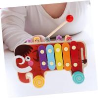 Juego de bloques de martillo de madera para niños, juguete de golpeo, juguete cognitivo, regalos de cumpleaños, 1 Juego - details 7