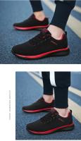 Zapatos de punto para correr para hombre, zapatillas de deporte informales a la moda para hombre, zapatillas deportivas transpirables atléticas para gimnasio, zapatillas ligeras para correr - details 10