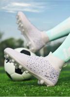 Nuevos zapatos de fútbol transpirables de alta calidad para hombre, diseño de suela de uñas FG, deportes al aire libre transfronterizos - details 8
