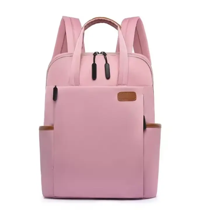 Mochila de viaje de trabajo para mujer, bolso para ordenador portátil, ligera, informal de gran capacidad - 1