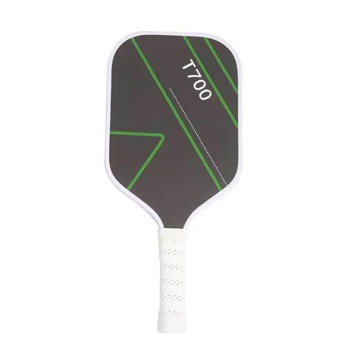 Pala de Pickleball de fibra de carbono, núcleo de polímero de 16 mm, diseñada para lograr un efecto y una consistencia óptimas. - 1