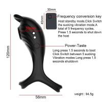 Empaque privado SEXY Vibrador con control remoto para adultos, estimulador de clítoris con succión y lametazos, anillo de alargamiento, juguete sexual para hombre y parejas - details 4