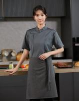 Ropa de trabajo de Chef de pastelería, chaqueta de cocinero, servicio de comida, ropa de cocina, Tops, camisa de cocina, monos de camarero de Hotel, uniforme de restaurante - details 9