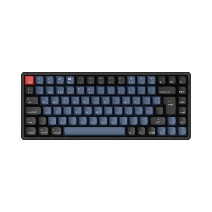 Keychron Teclado Mecánico Inalámbrico K2 Pro con Retroiluminación RGB, Teclas ABS Disponibles en Varios Colores, Impermeable para Mac/Win/Linux, Incluye Cable USB-C - 1