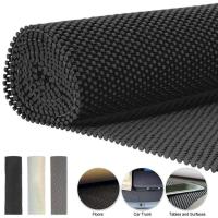 Estante de 30x200cm Con forro, alfombra antideslizante, estante, patrón de rejilla, forro de agarre de PVC no adhesivo para armarios de cocina y baño - details 15