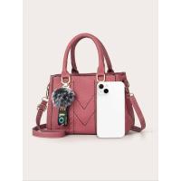 Bolso cruzado bordado de gran capacidad para mujer, bolso informal para uso diario, mochila de lujo de alta gama - details 5