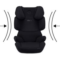 Silla de coche infantil Solución, Para coches con y sin, De 3 a 12 años aprox. (100 - 150 cm), De 15 a 50 kg aprox., Negro (Negro puro) - details 7