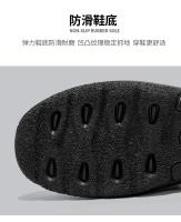 Botas de lluvia para hombre, botas de cocina para hombre, botas de lluvia cortas versátiles simples a la moda, zapatos impermeables resistentes al desgaste para cocina - details 10